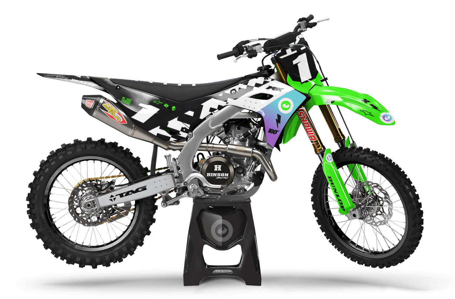 蘭ページ。 Digital Purple — 180Decals